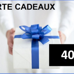 Carte Cadeaux 40 - Offrez du sport